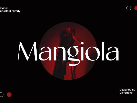 Mangiola font