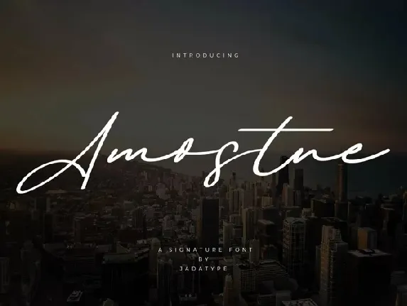 Amostne font