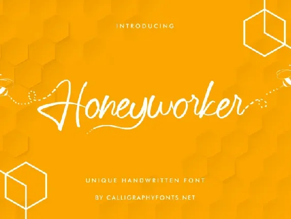 Honeyworker font