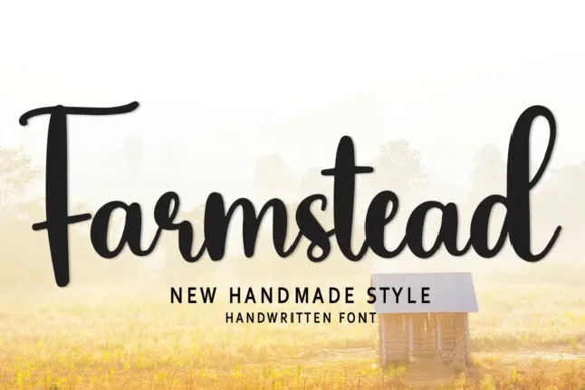 Farmstead Script font