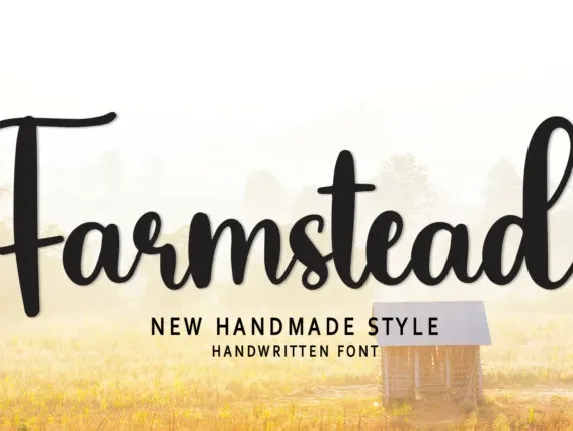 Farmstead Script font