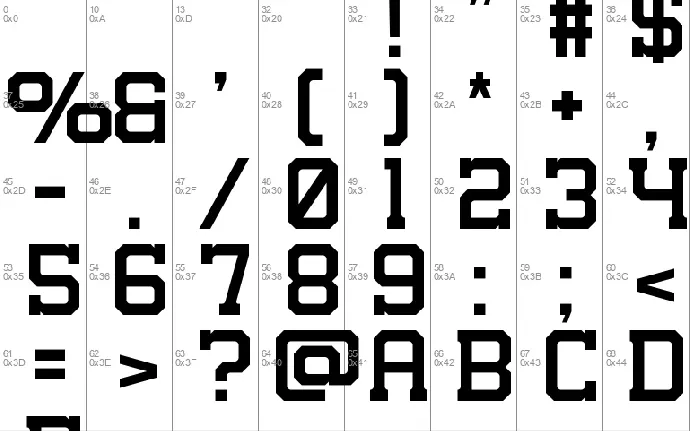 GUNSLINGER font