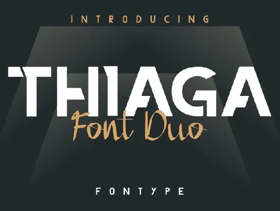 THIAGA Duo font