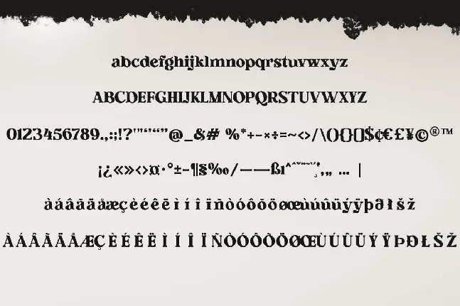 Bamko font