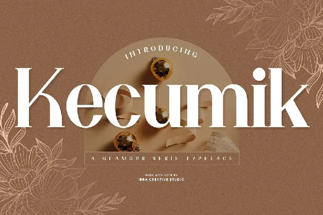 Kecumik font