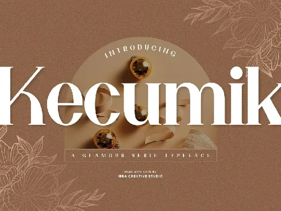 Kecumik font