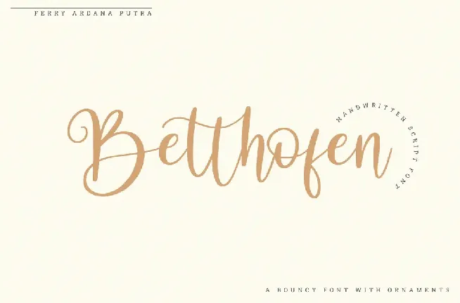 Betthofen font