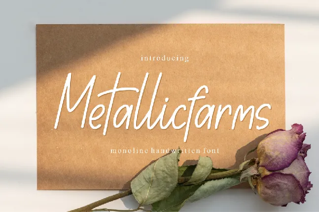 Metallicfarms font