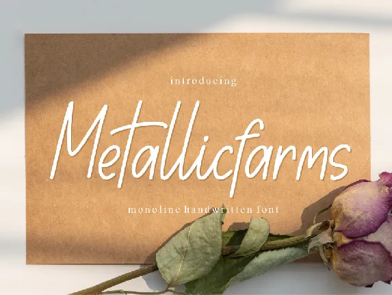 Metallicfarms font