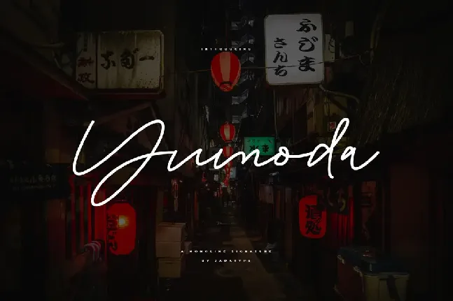 Yumoda font