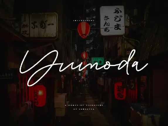 Yumoda font