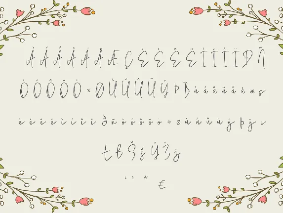 Tsanafia font