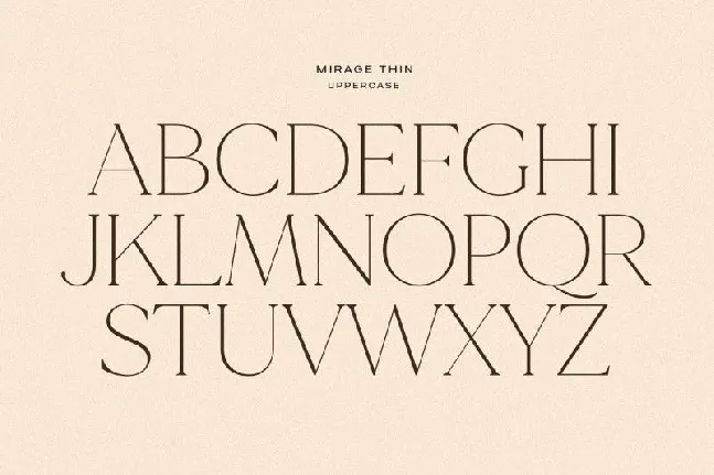 MADE Mirage Serif Family font