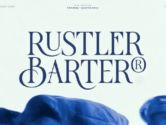 Rustler Barter Serif font