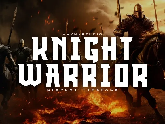 Knight Warrior font