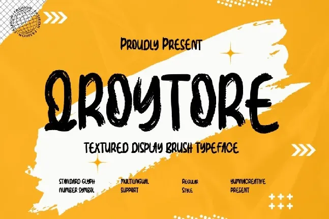 Qroytore font