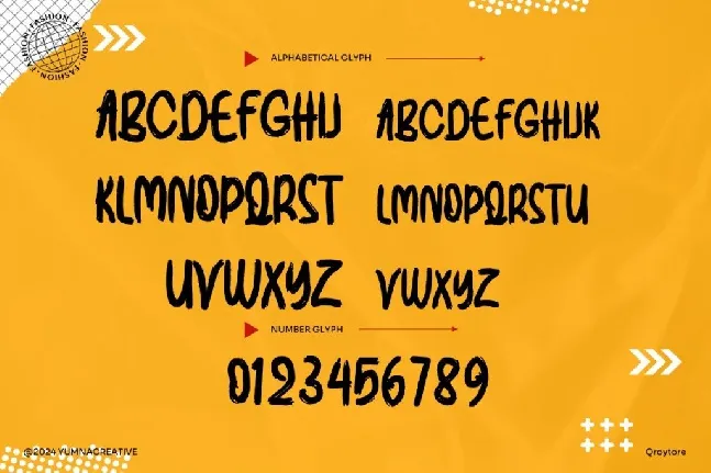 Qroytore font