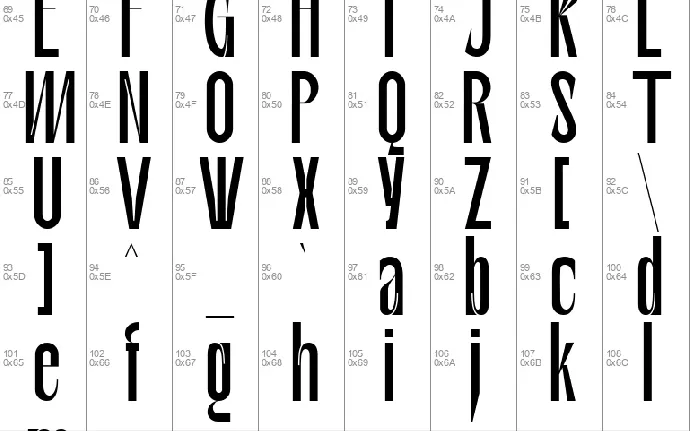 DEMOCRATIC PROCESSES DEMO font