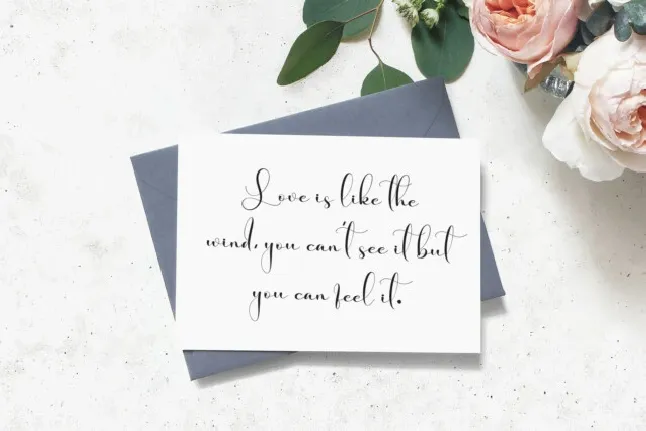 Rosalyne Calligraphy font