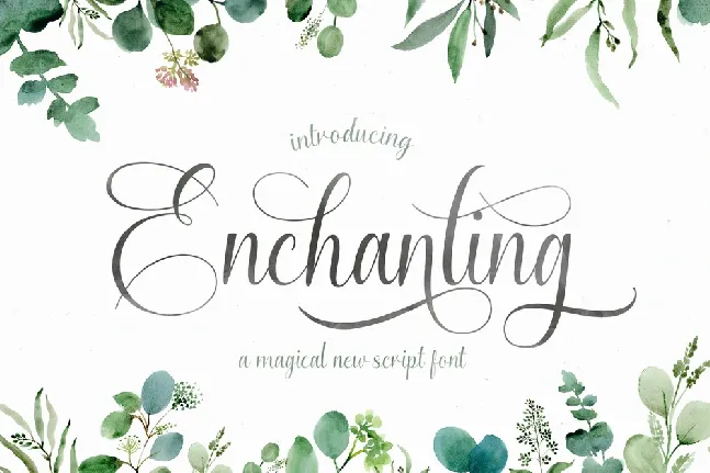 Enchanting font