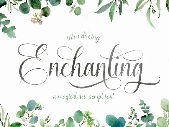 Enchanting font