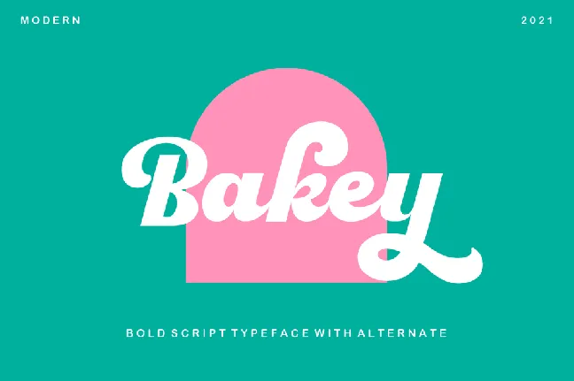 Bakey font