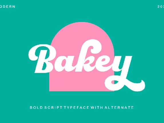 Bakey font