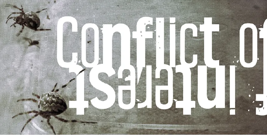 Conflict of interest font