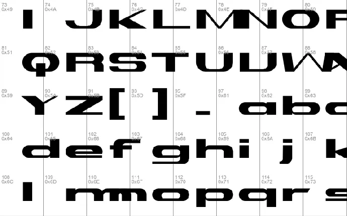 Hibora font