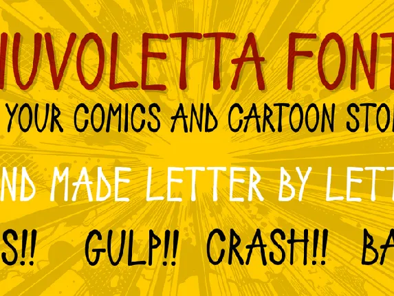 Nuvoletta font