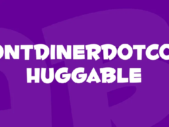 Fontdinerdotcom Huggable