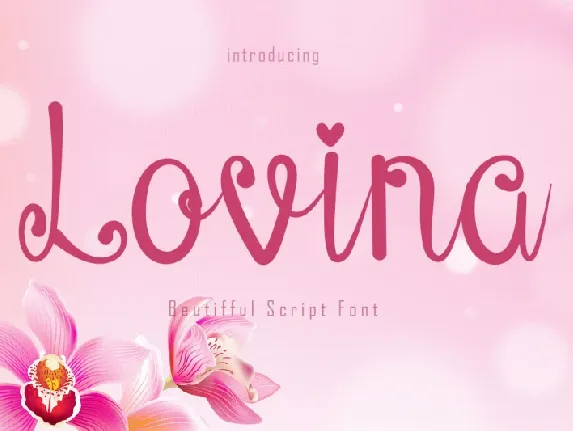 Lovina font