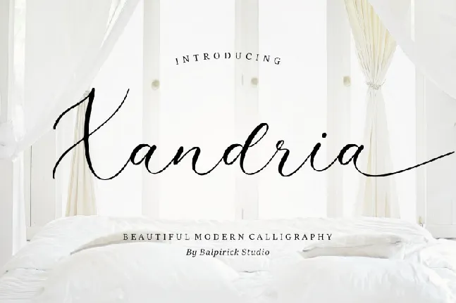 Xandria font