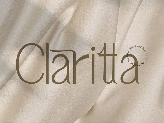 Claritta font