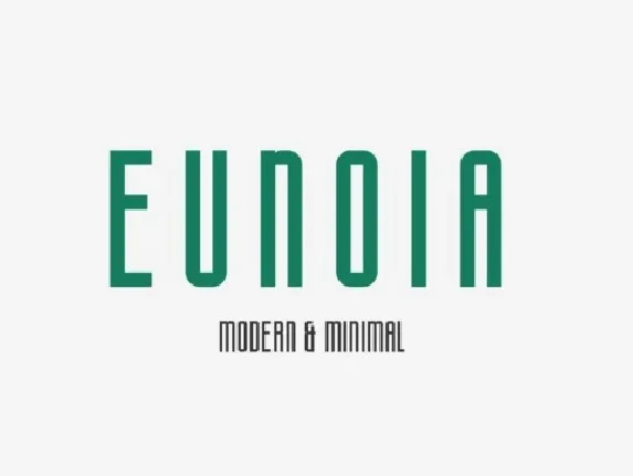 Eunoia Typeface font