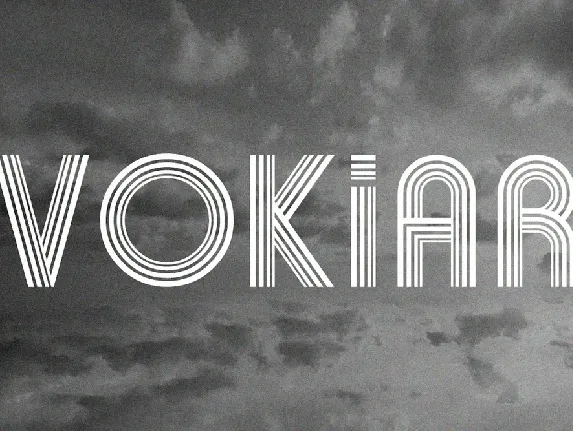 Vokiar font