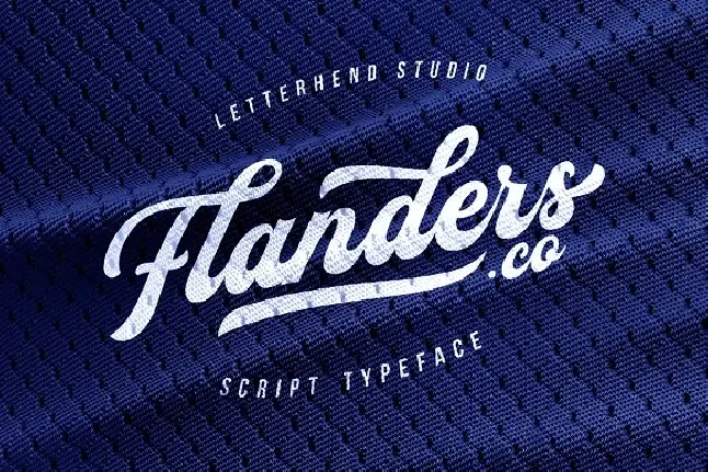 Flanders Script Typeface font