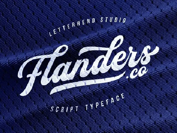 Flanders Script Typeface font