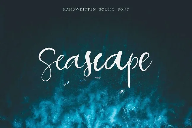 Seascape Script font