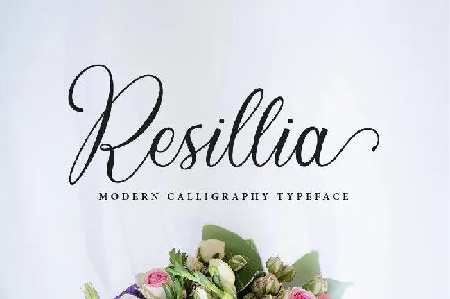 Resillia font