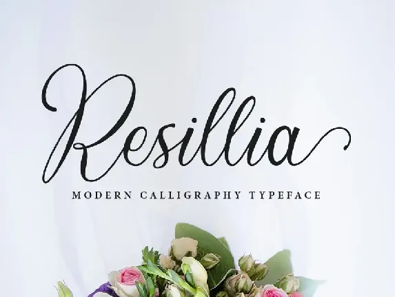 Resillia font