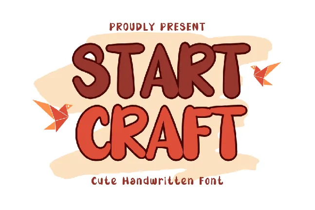 Start Craft font