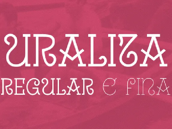 Uralita font