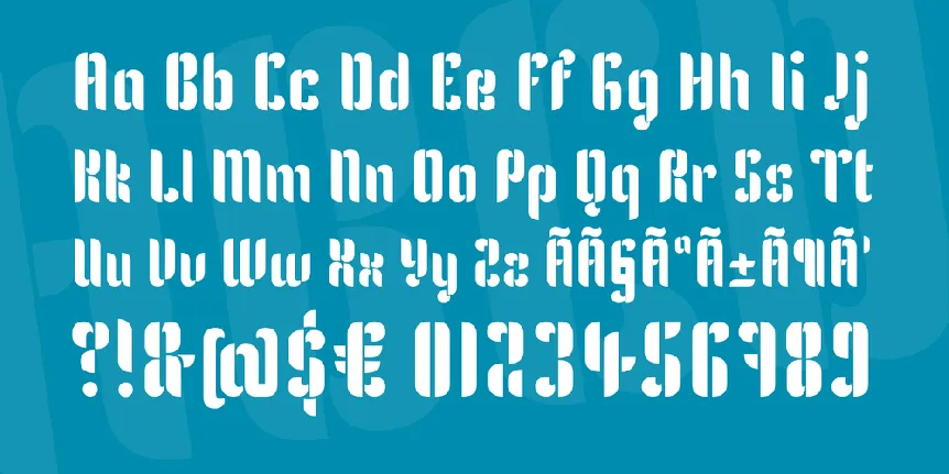 Kenia font