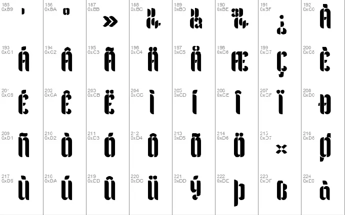 Kenia font