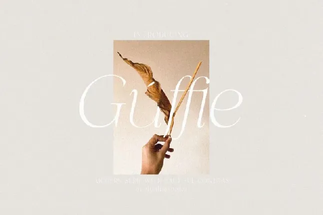 Guffie font