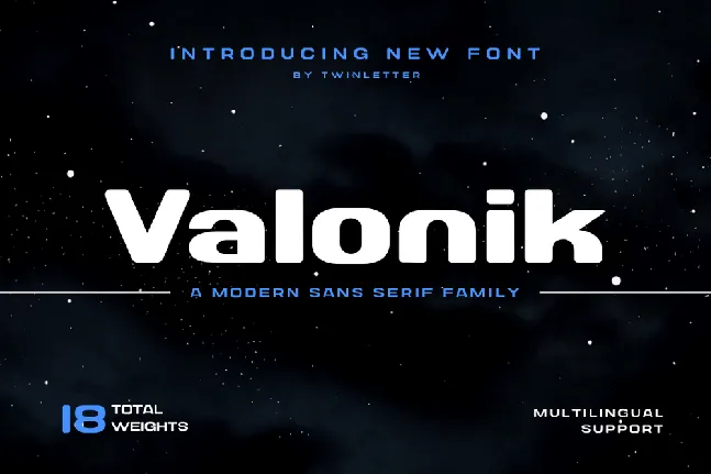 Valonik font