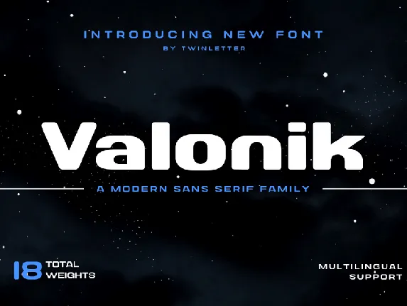 Valonik font