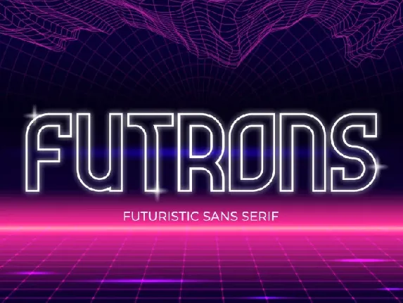 Futrons font