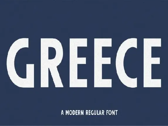 Greece Sans Serif font